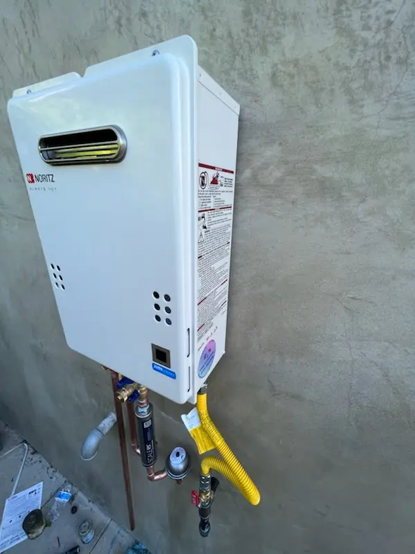 Tankless water heater installation for Fairhaven homes